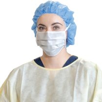 PRIMED&reg; ASTM Level 2 Soft Mask, White, Surgical Ties
