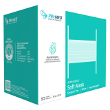 PRIMED&reg; ASTM Level 3 Soft Mask, White, Surgical Ties