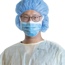 PRIMED&reg; ASTM Level 1 Anti-Fog Foam Mask, Blue, Surgical Ties