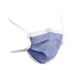 PRIMED&reg; ASTM Level 3 Anti-Fog Foam Mask, Indigo, Surgical Ties