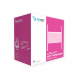 PRIMED&reg; ASTM Level 3 Anti-Fog Foam Mask, Surgical Ties, Indigo