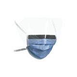 PRIMED&reg; ASTM Level 3 Masks with Visor (Box of 25), Surgical Ties