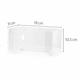 PRIMED&reg; Mask Box Holder, Clear &ndash; Procedure Masks