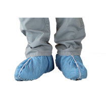 PRIMED&reg; Anti-Skid Shoe Covers, Spunbond, X-Large, Blue