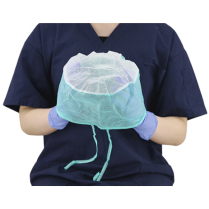 PRIMED&reg; Surgeon's Caps, SMS, Universal, Ties, Blue