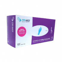PRIMED&reg; Extended Cuff Nitrile Gloves (100 per box), Large