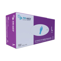 PRIMED&reg; Extended Cuff Nitrile Exam Gloves (100 per box), Large