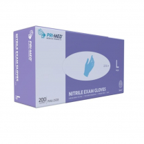 PRIMED&reg; Sense Nitrile Exam Gloves, L