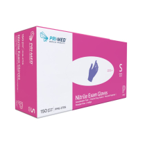 PRIMED&reg; Pure&trade; Nitrile Exam Gloves (150 per Box), Small