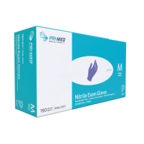 PRIMED&reg; Pure&trade; Nitrile Exam Gloves (150 per Box), Medium