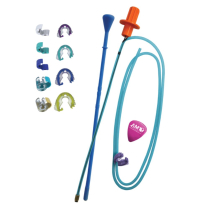 AMT Bridle Pro&reg; Nasal Tube Retaining System, 8-10FR, Teal