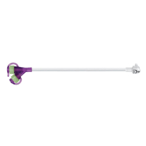 AMT Dual ENFit&reg; Gastric Extension Set, Clear, Y-Port, Right Angle, 12"