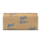 Scott&reg; Essential Folded Paper Towels, 1-Ply, White, 9.2" x 9.4"