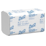 Scott&reg; Pro Plus Slimfold Towels, White, 7.5" x 11.6"