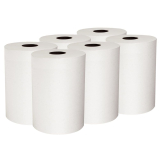 Scott&reg; Slimroll Towels, White, 1-Ply, 8" x 580'