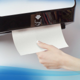 Scott&reg; Slimroll Towels, White, 1-Ply, 8" x 580'