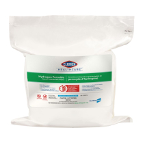 Clorox&reg; Hydrogen Peroxide Disinfectant Wipes Refill, 12" x 11"