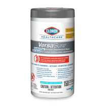 Clorox&reg; VersaSure&reg; Alcohol-Free Cleaner Disinfectant Wipes, 5" x 6"