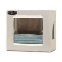Bowman&reg; Face Shield Dispenser, 9.75" x 4.75" x 8.63"