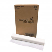 Graham Medical&reg; Crepe Table Paper, 18" x 125'