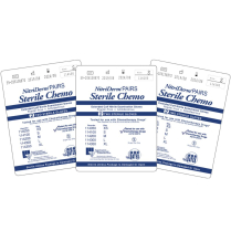 NitriDerm&reg; Nitrile Exam Gloves, Extended Cuff, Sterile (50 pairs per box), X-Large