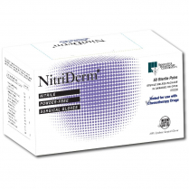NitriDerm&reg; Nitrile Sterile Surgical Gloves (50 pairs per box), 7