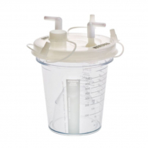 EZE-VAC&reg; Disposable Suction Canister w/Lid, 1200mL
