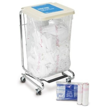 Medegen&reg; Water Soluble Laundry Bag, Coreless Rolls, 28" x 39"