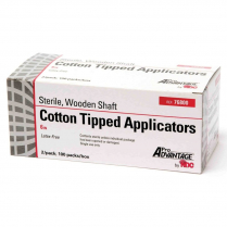 Pro Advantage&reg; Cotton Tipped Applicators, 3" Sterile | 2 per sterile pack
