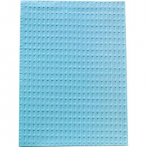 TIDI&reg; Tissue/Poly Towel, 2-Ply, 17" x 18"