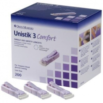 Unistik&reg; 3 Comfort Safety Lancet, 28G