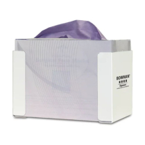 Bowman&reg; Steel Single Facemask Dispenser, White Powder Coated