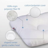 D-Core&reg; Cervical Support Pillow, White, 22" x 15"