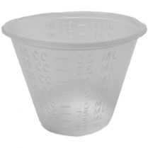 Pro Advantage&reg; Plastic Medicine Cups, Metric Only, 30cc/30ml