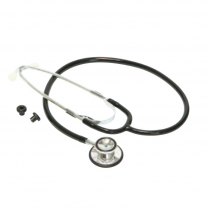 Pro Advantage&reg; Dual Head Stethoscope, Black, 22"