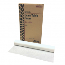 Pro Advantage&reg; White Table Paper, Smooth, 21" x 225'