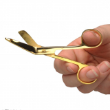 ADC&reg; Lister Bandage Scissors, 5-1/2", 10k Gold Plated