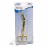 ADC&reg; Lister Bandage Scissors, 5-1/2", 10k Gold Plated