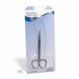 ADC&reg; Iris Scissors, Curved, 4-1/2"