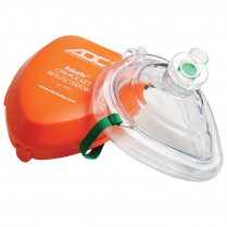 Adsafe&trade; CPR Pocket Resuscitator, Orange Case