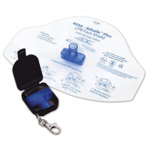 Adsafe&trade; Plus Face Shield w/1 Way Valve, Black
