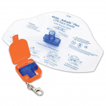 Adsafe&trade; Plus Face Shield w/1 Way Valve, Orange