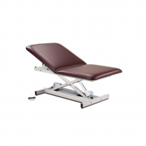 Clinton&trade; Bariatric Power Table w/Adj Back, Open Base, Extra Wide