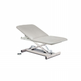 Clinton&trade; Bariatric Power Table w/Adj Back, Open Base, Extra Wide