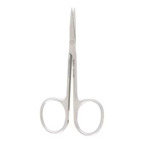 Integra Miltex&reg; Operating Iris Scissors, 4-5/8", Straight, Fine, Sharp Points