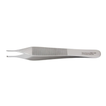 Adson Tissue Forceps, 4-3/4&rdquo;, 1 x 2 teeth