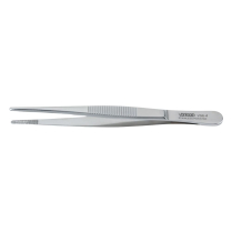 Vantage&reg; Dressing Forceps, Serrated Tips, 4⅝"