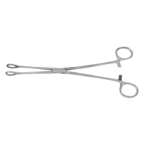 Miltex&reg; Foerster Sponge Forceps, Straight, Serrated Jaws, 7"