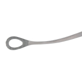 Miltex&reg; Foerster Sponge Forceps, Curved, Serrated Jaws, 9-1/2"