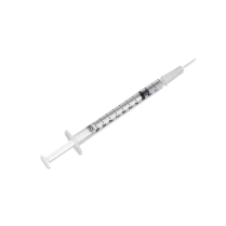 BD Slip Tip&trade; 1mL Syringe w/Needle, 27G x 1/2", Grey Hub